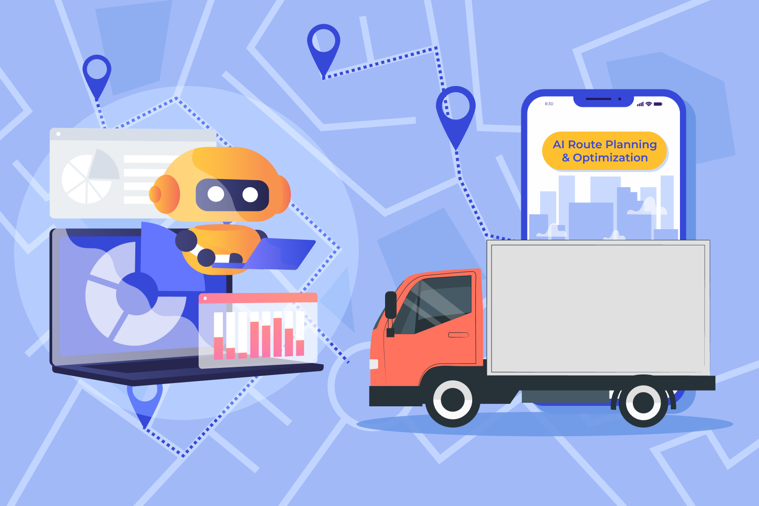Read more about the article 全程可视化物流监管系统：提升运输效率与安全的智能解决方案