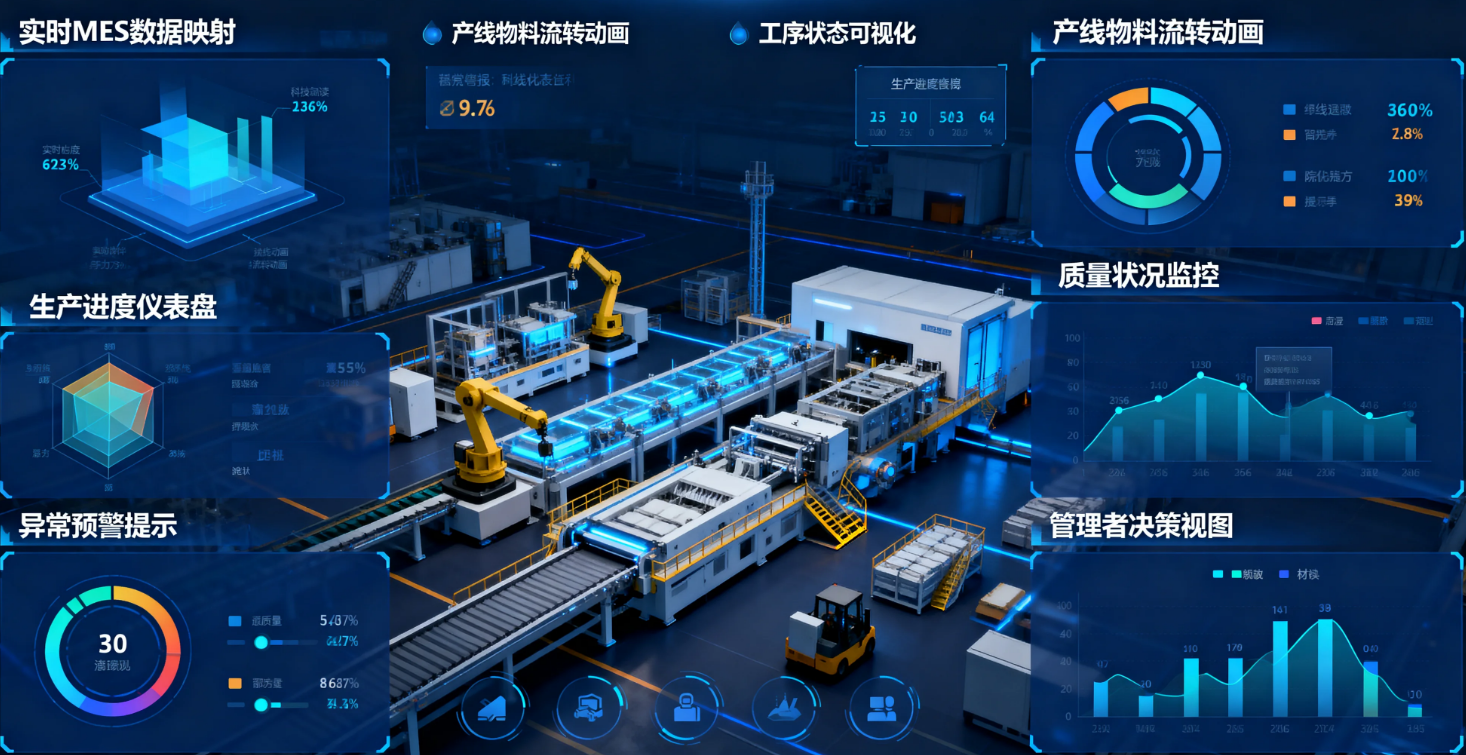 Read more about the article 数字孪生工厂如何实现OEE提升？
